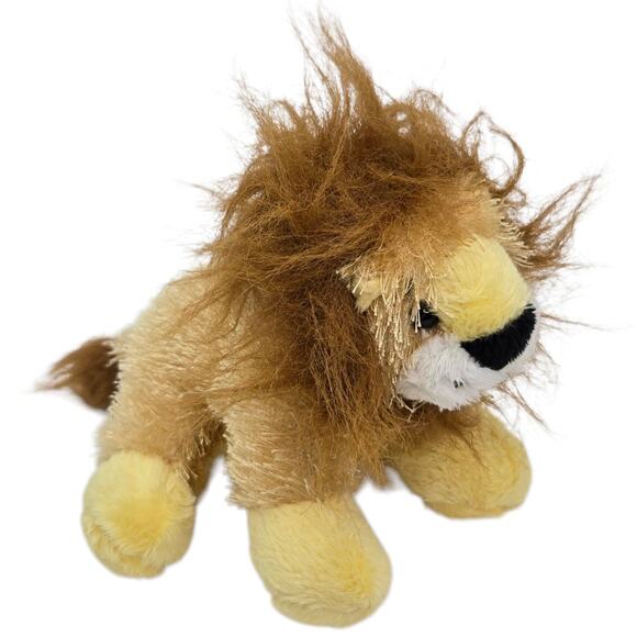 Ganz Lil Kinz Webkinz‎ Lion Plush Jungle Zoo Cat Stuffed Animal Toy 6" - Picture 5 of 7